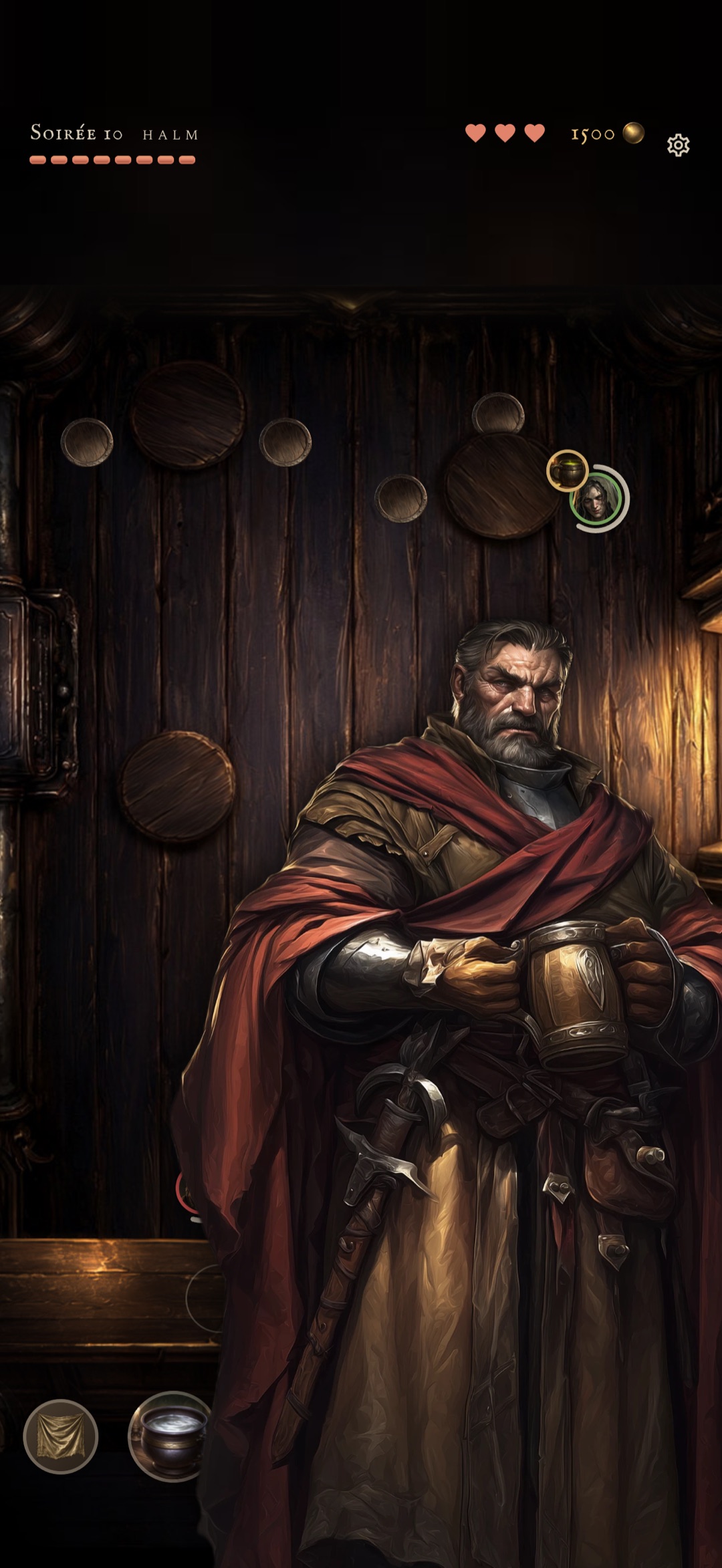 Murudenu Tavern — le combat contre Halm
